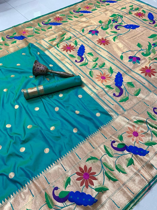 Paithani pattu saree-SRP109