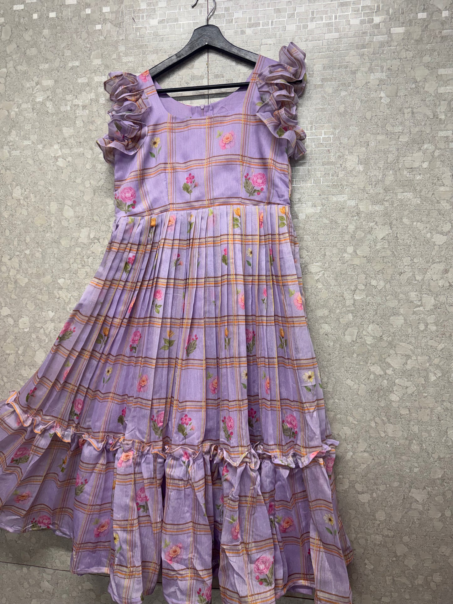 Mulchanderi frocks-SRF1051B
