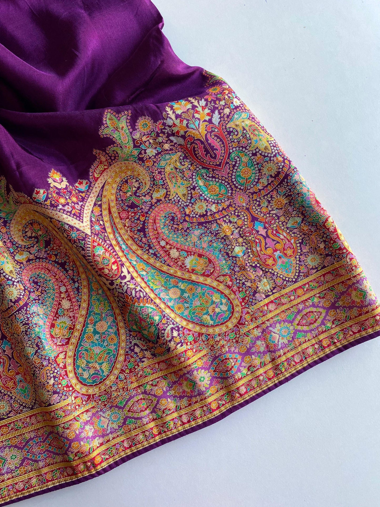 Pashmina saree-SR1071F