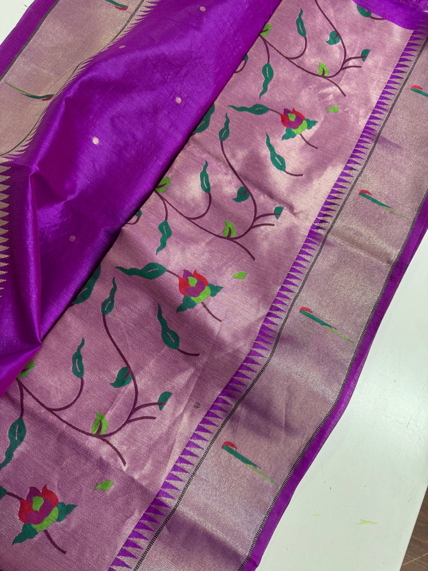 Tassar Paithani saree-SR1171F