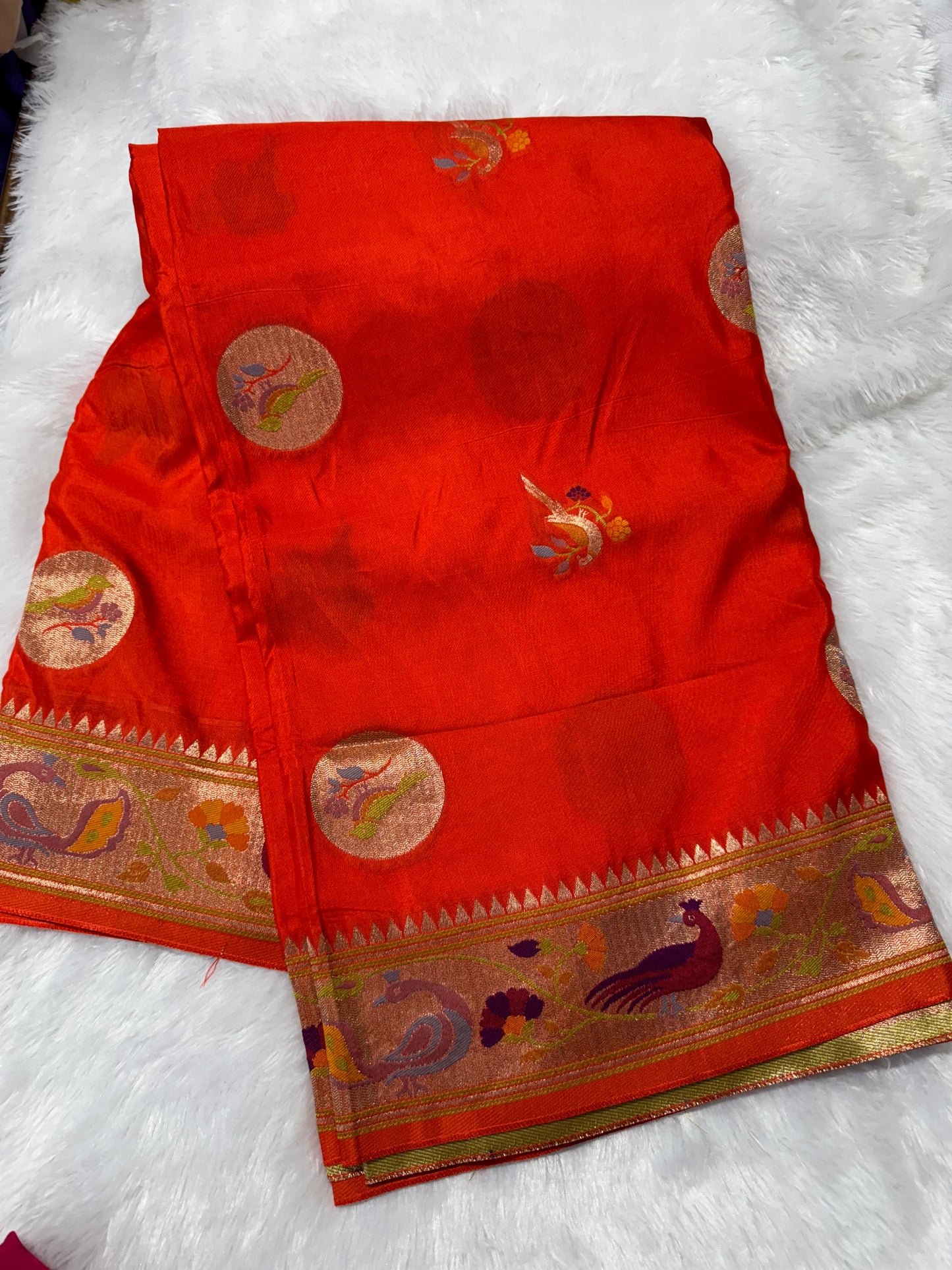 Munga crepe Paithani-SR1128F