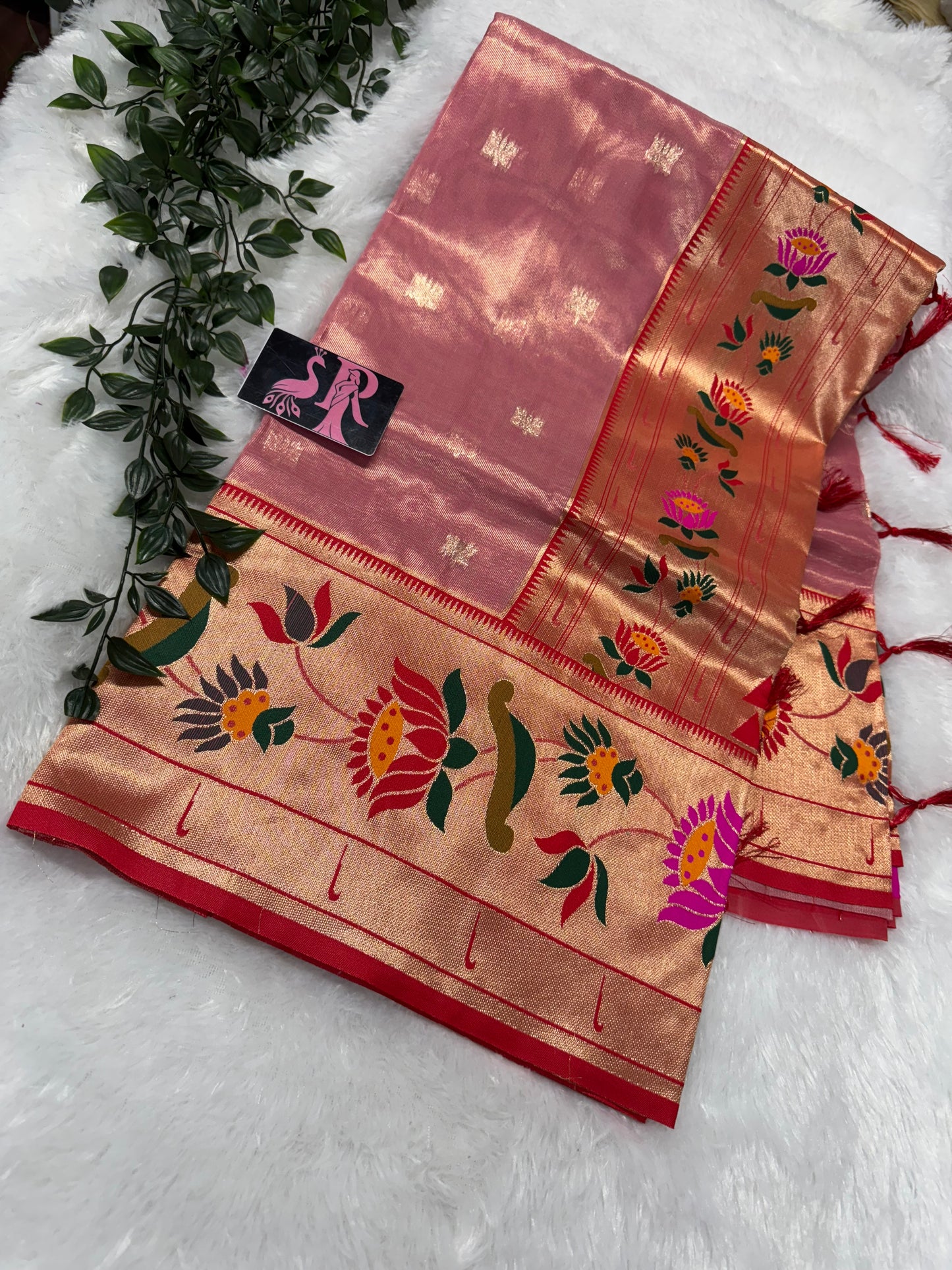 Tissue Paithani saree-SR1043A