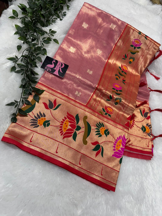Tissue Paithani saree-SR1043A
