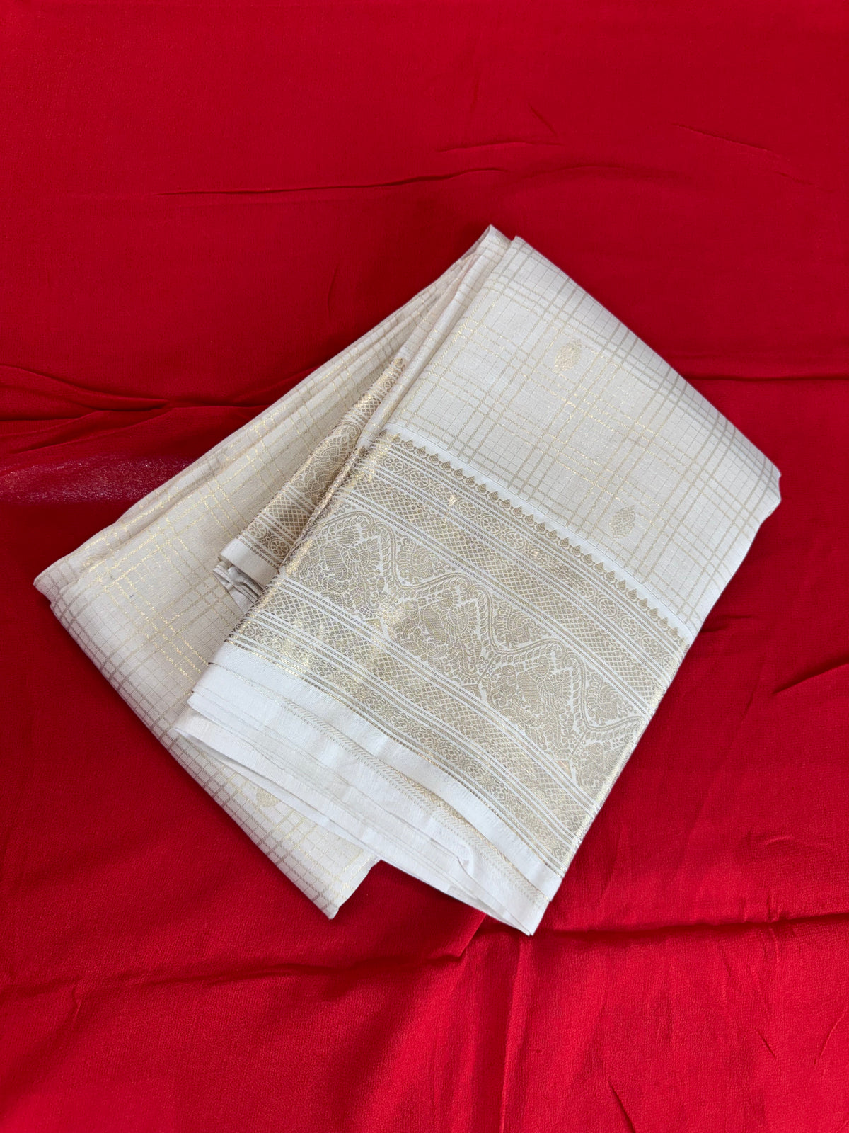 Handloom Kanchi pattu saree-SRKP5
