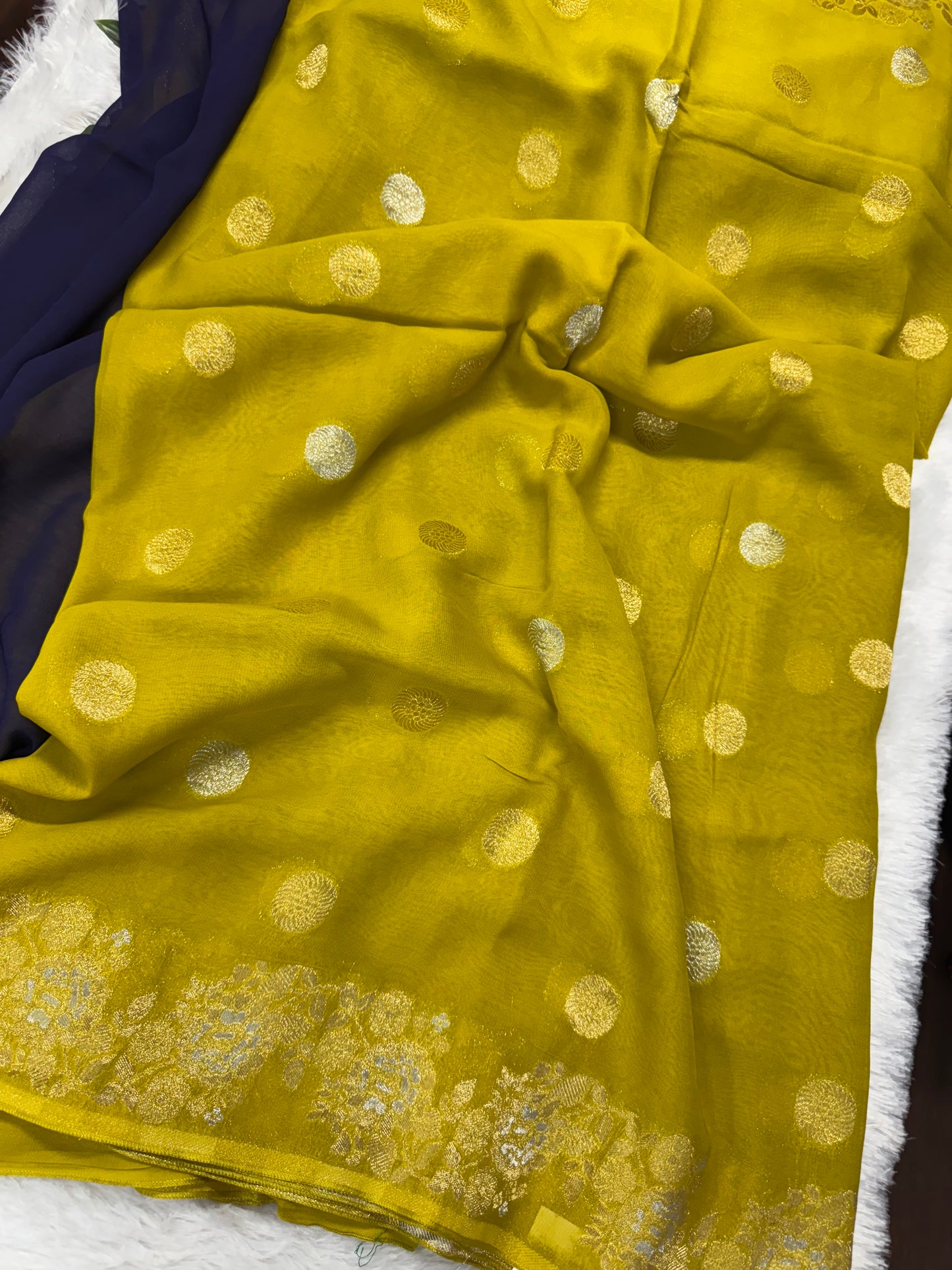 Pure Banarasi Georget -SR1083C