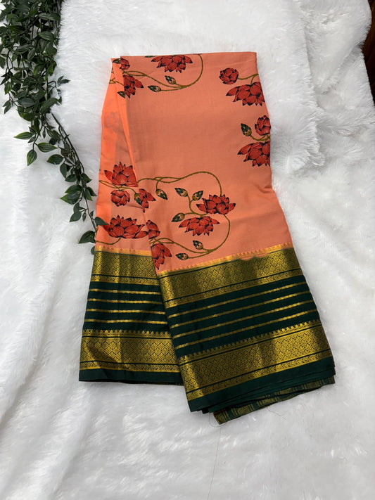 Mysore silk saree-SRS010