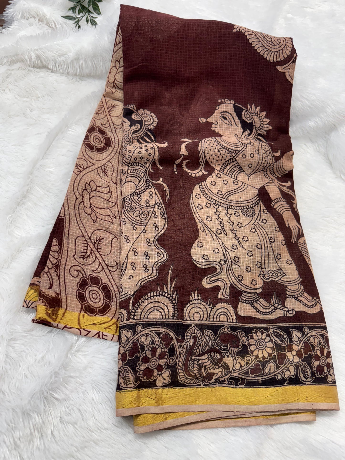 Kota Kalamkari saree-SR1160C
