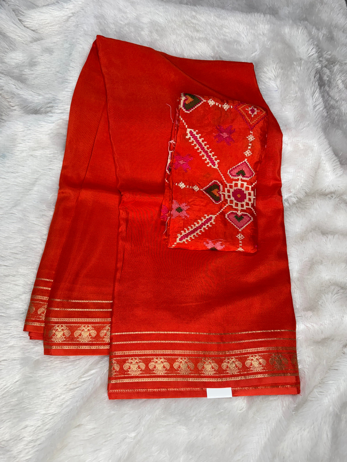 Mysore crepe Saree-SR1325