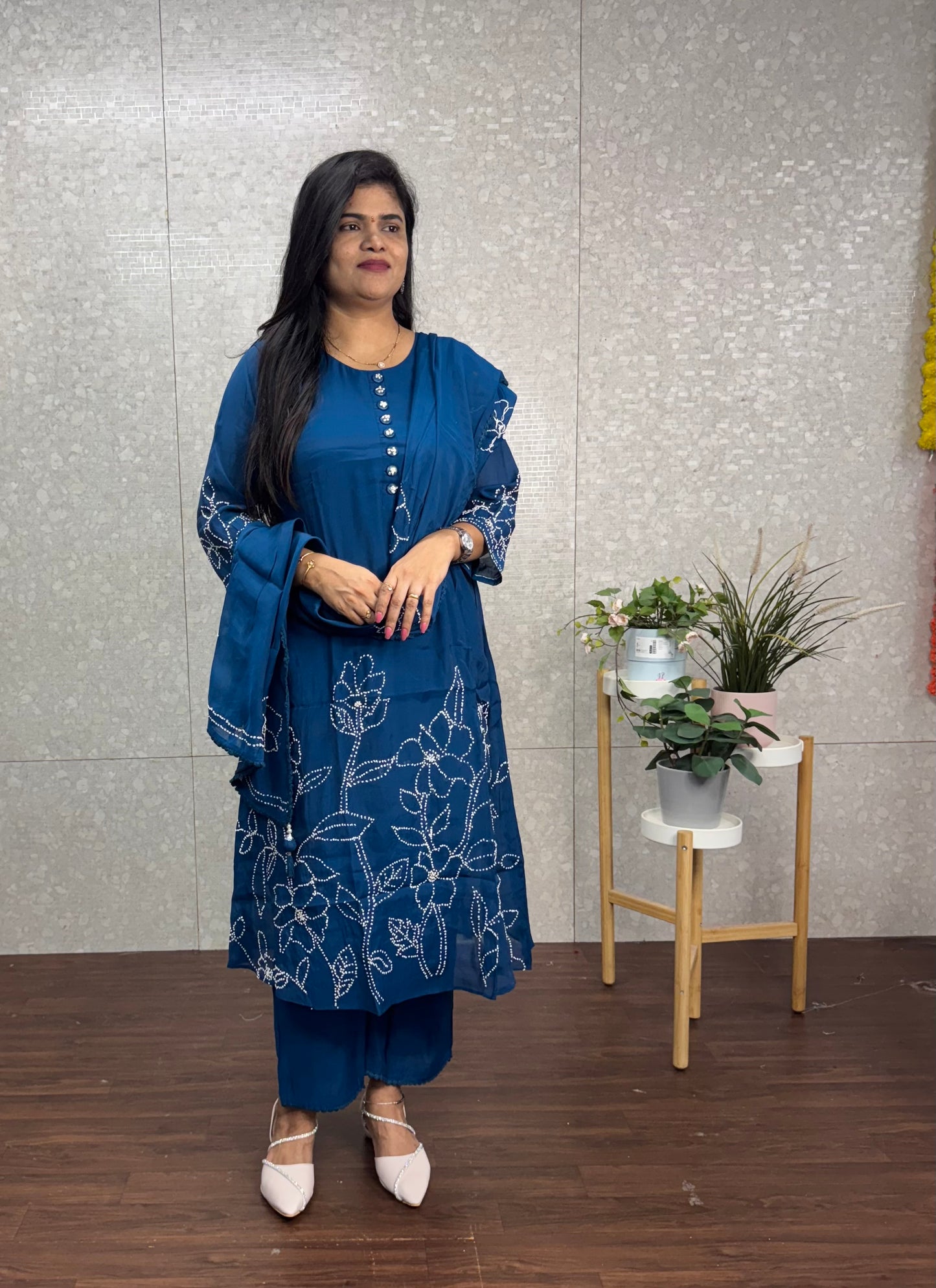 Pure mulchanderi suits-SRM003A