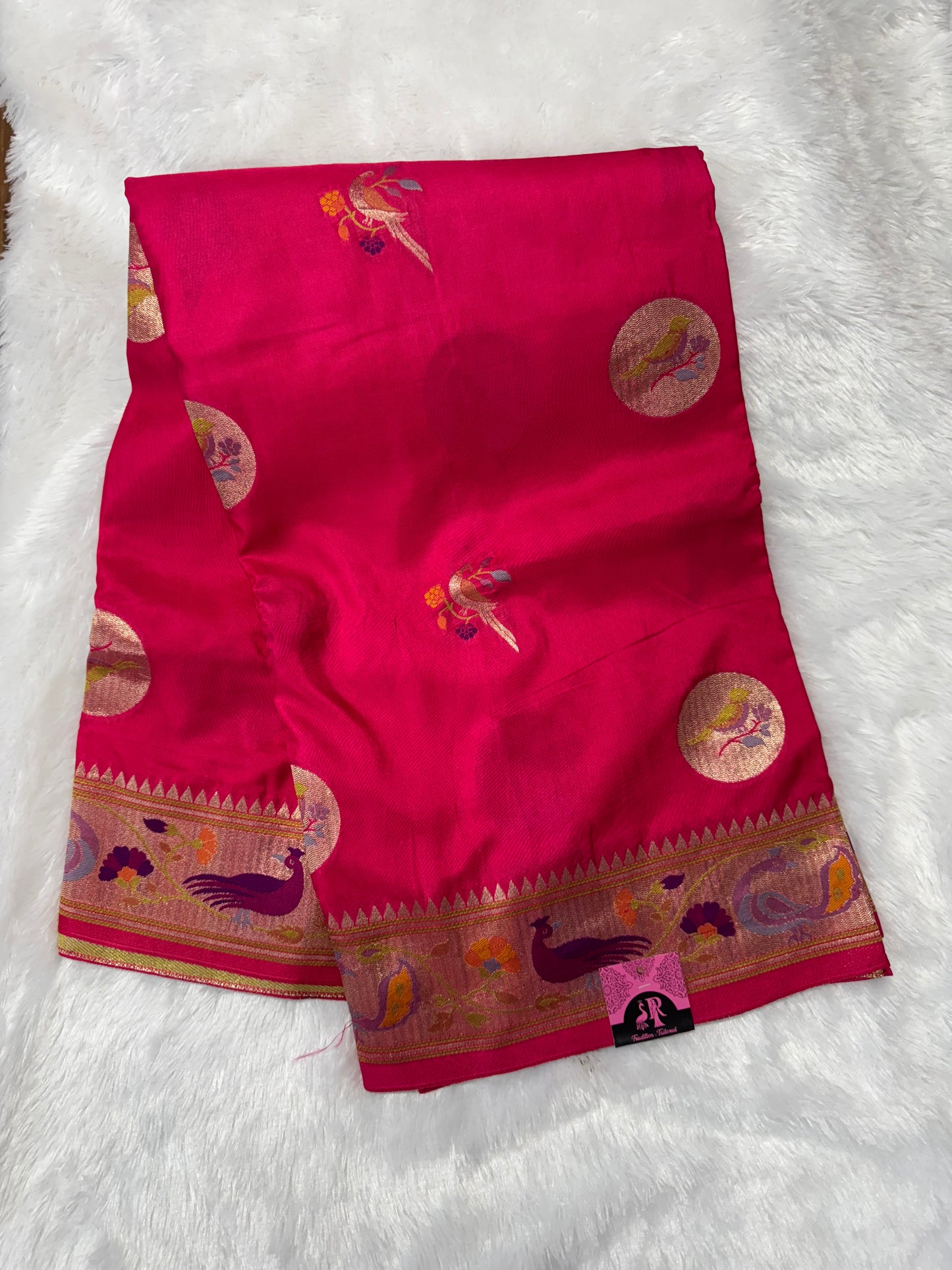 Munga crepe Paithani-SR1128A