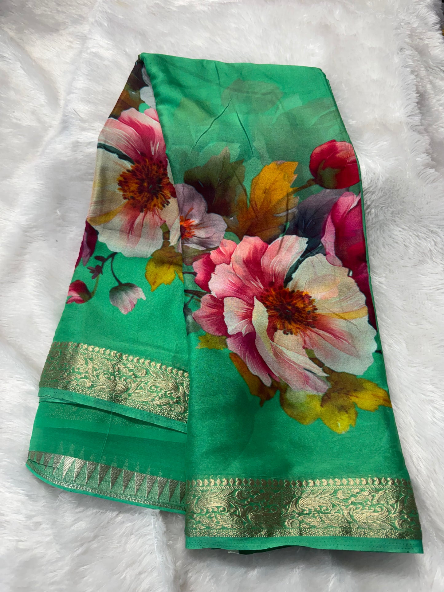 Chinnon digital print saree-SR1209f