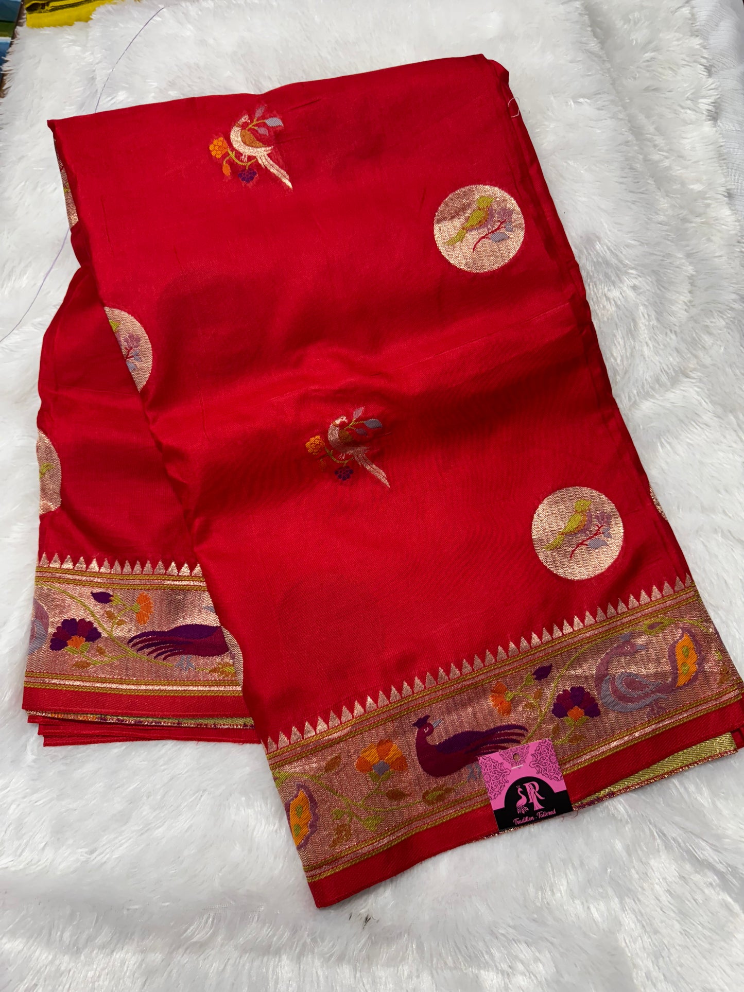 Munga crepe Paithani-SR1128D