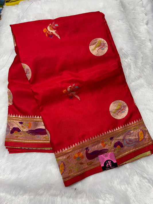 Munga crepe Paithani-SR1128D