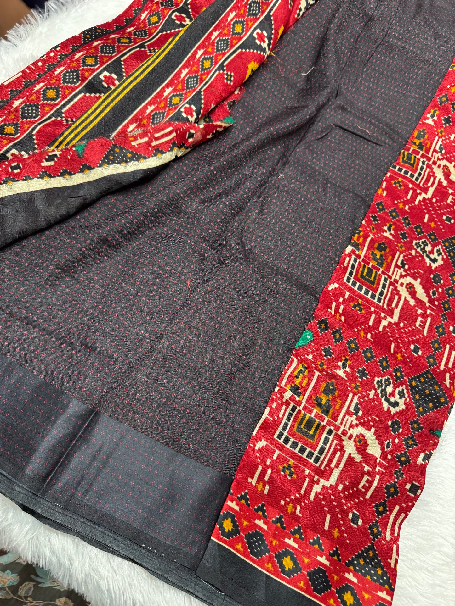 Chinor silk Patola saree-SR1138