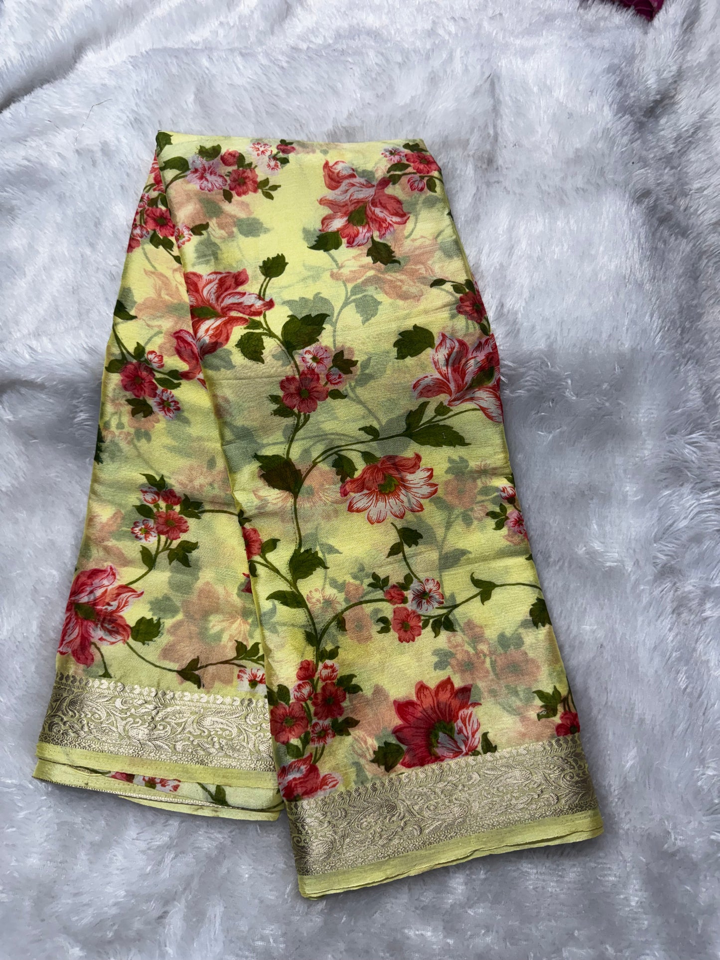 Chinnon digital print saree-SR1236R