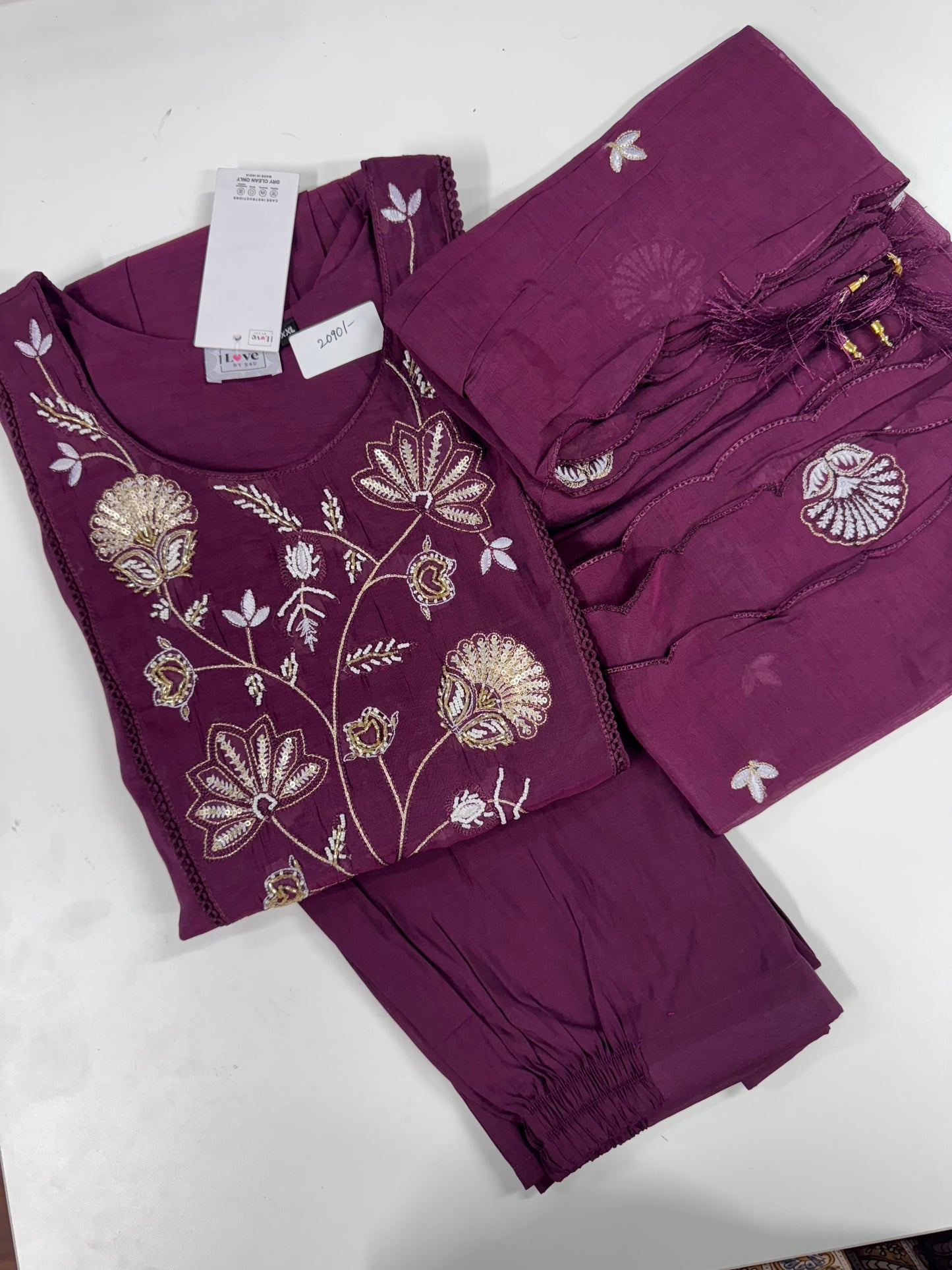 Mulchanderi suit-SRS037