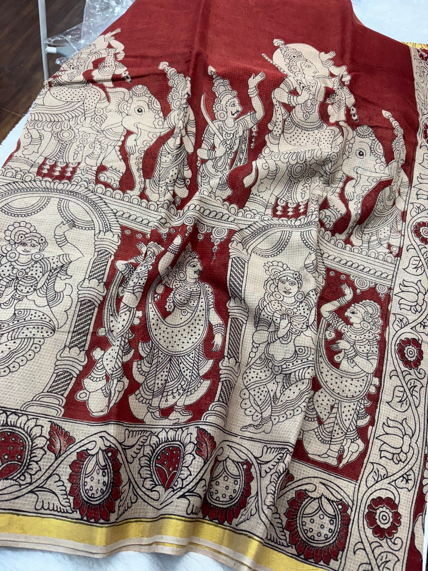 Kota Kalamkari saree-SR1160A