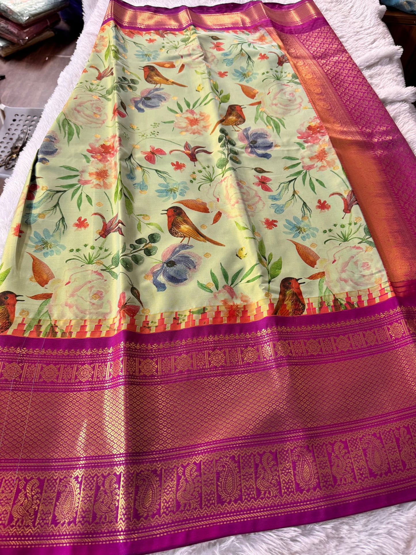 Digital Gadwal saree-SR1279G