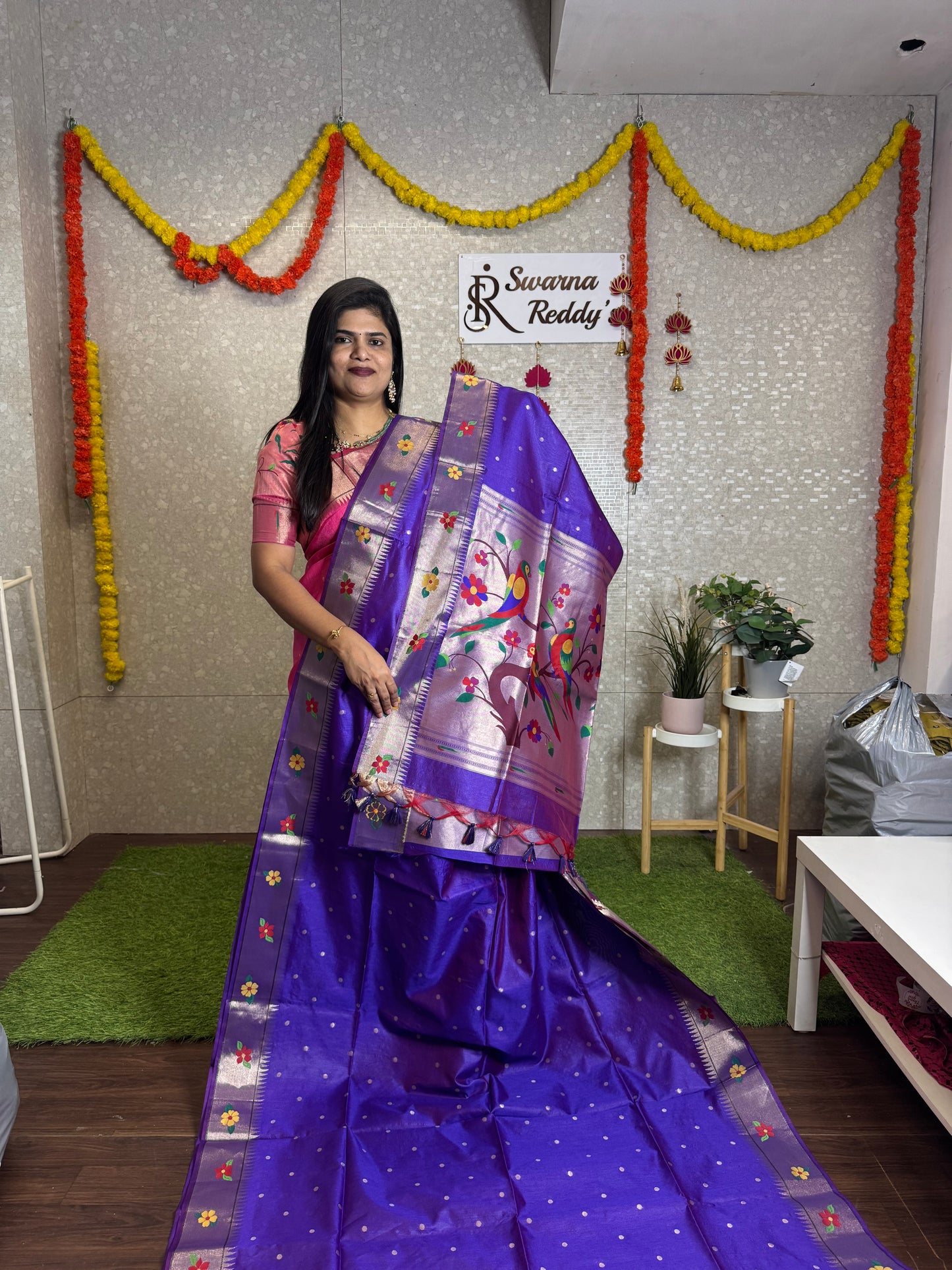 Tassar Paithani-SR1012A
