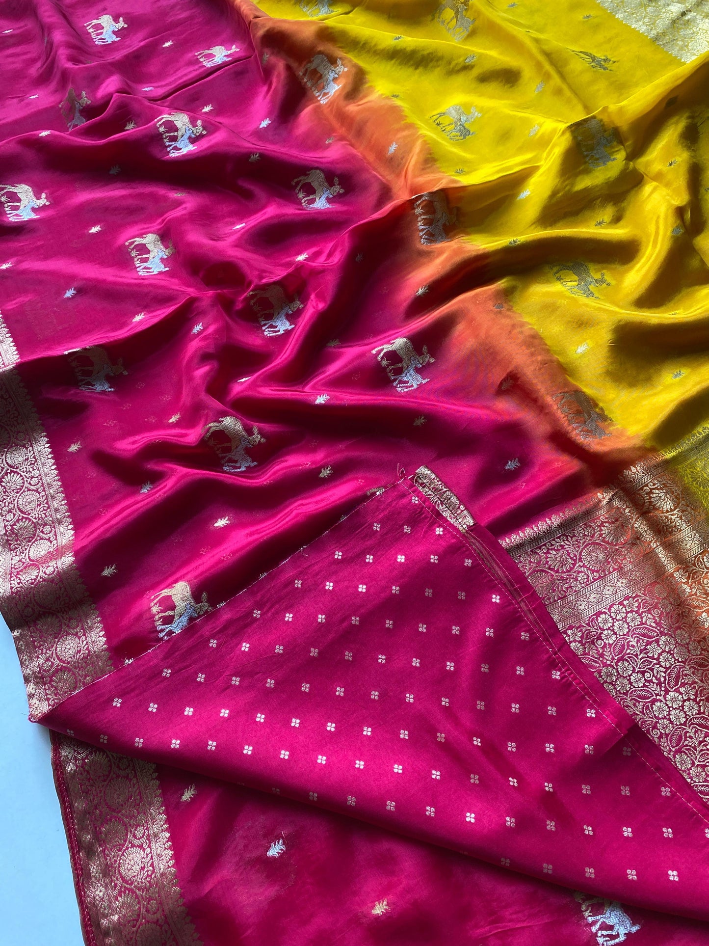 Pure H.O silk saree-SR1136A