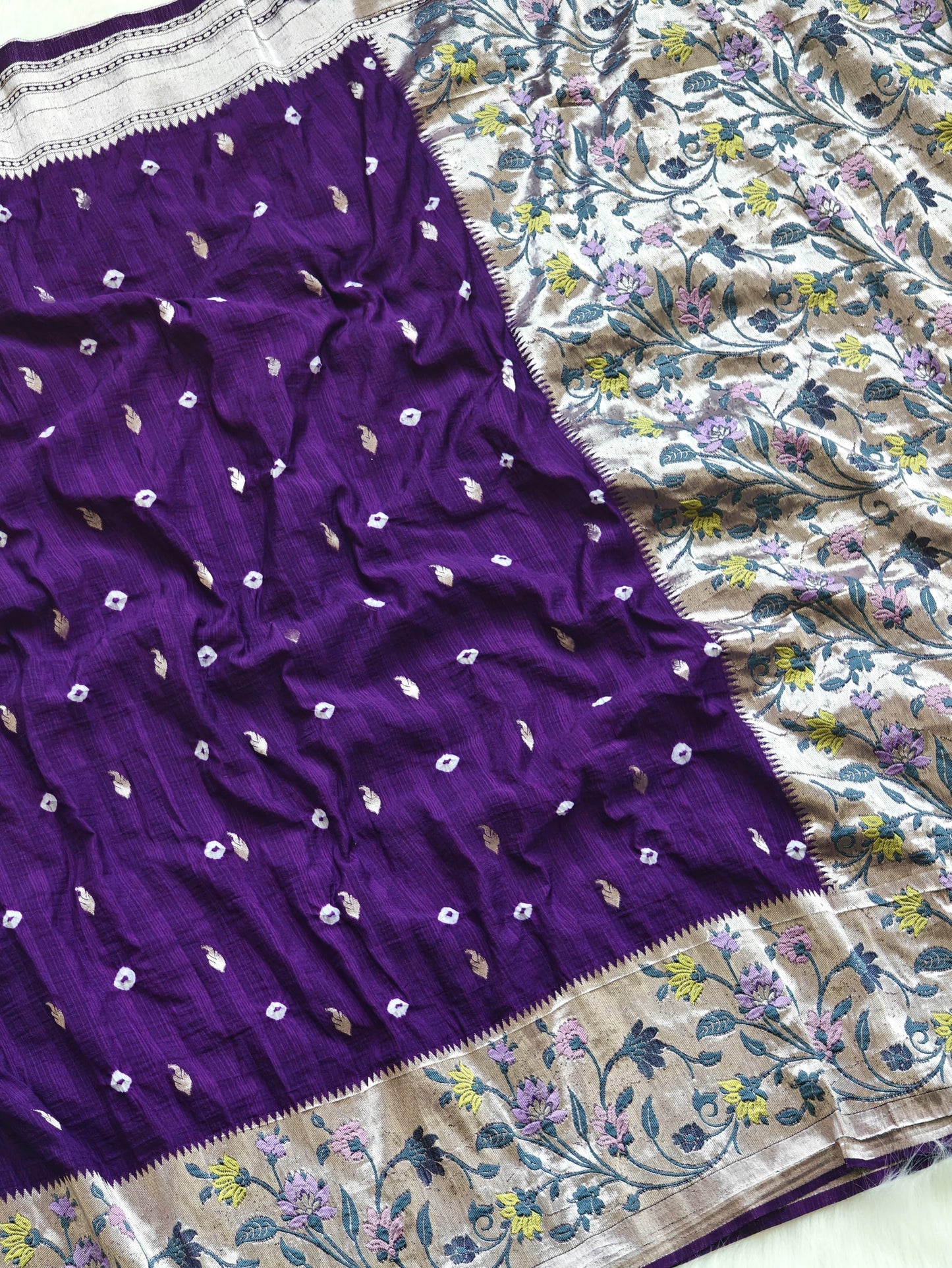 Viscose Rawsilk Bandhej-SR1067C