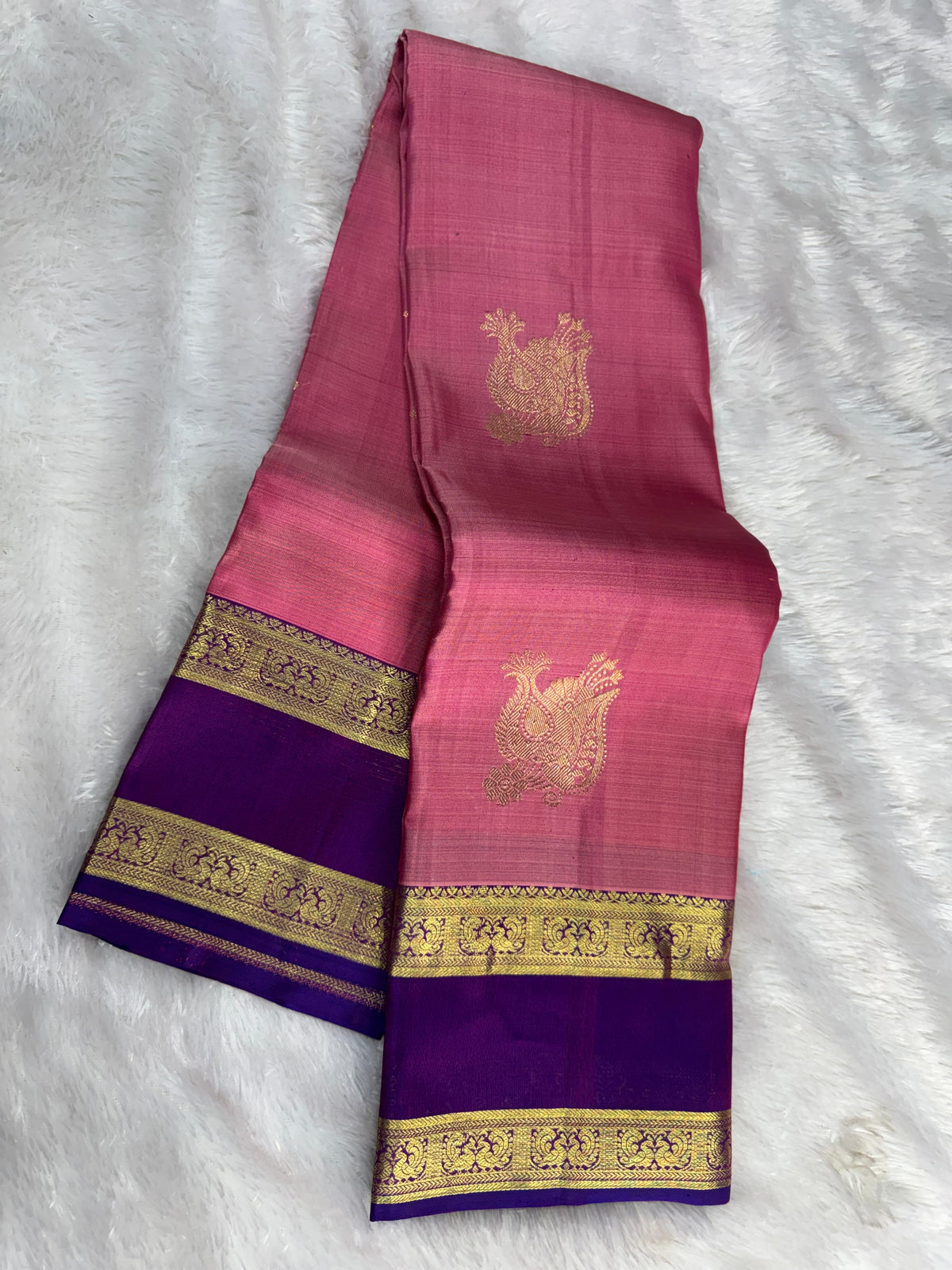 Handloom vintage Kanchipattu saree-SRKP14