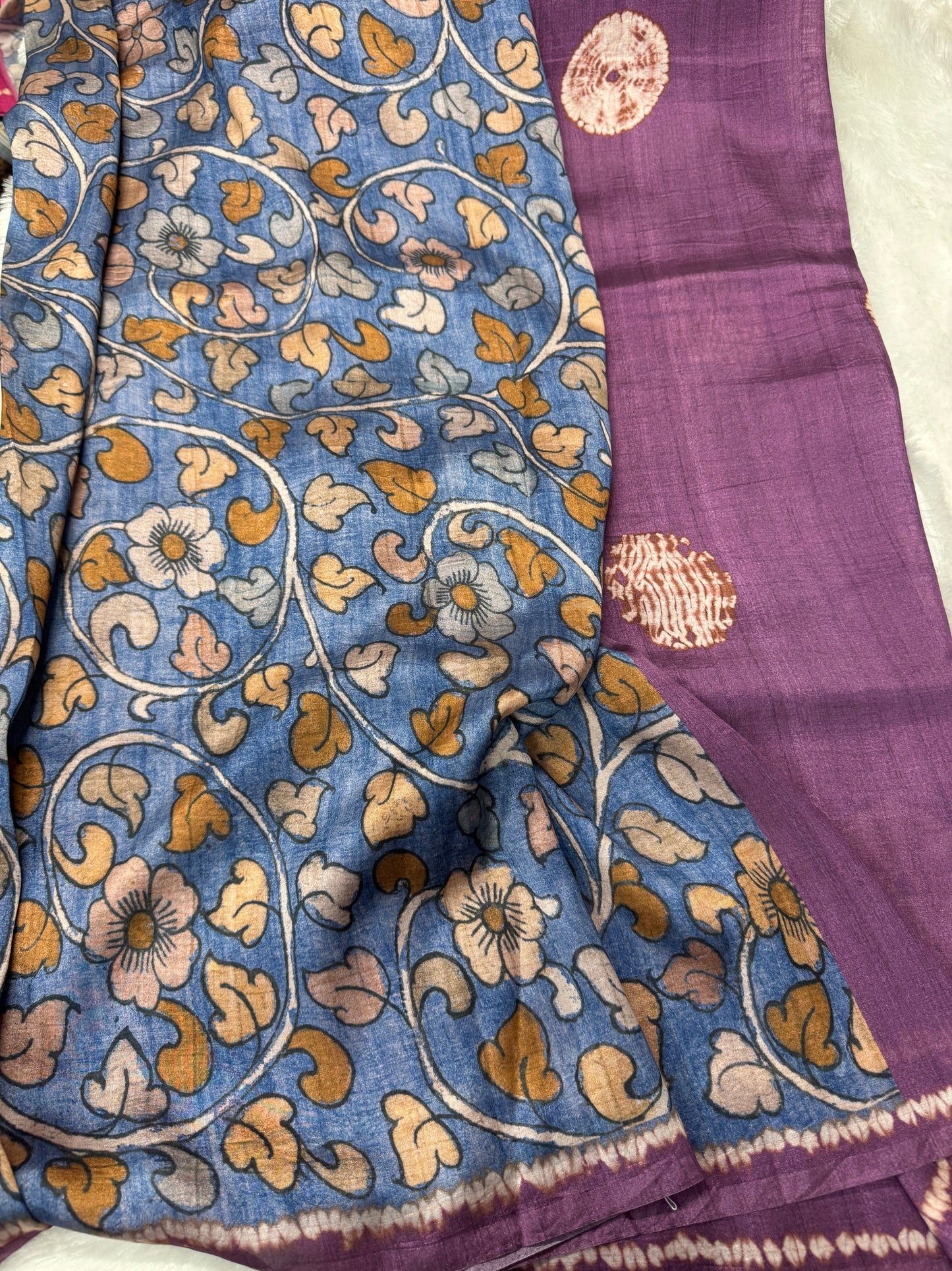 Tassar Crepesilk saree-SR1180F