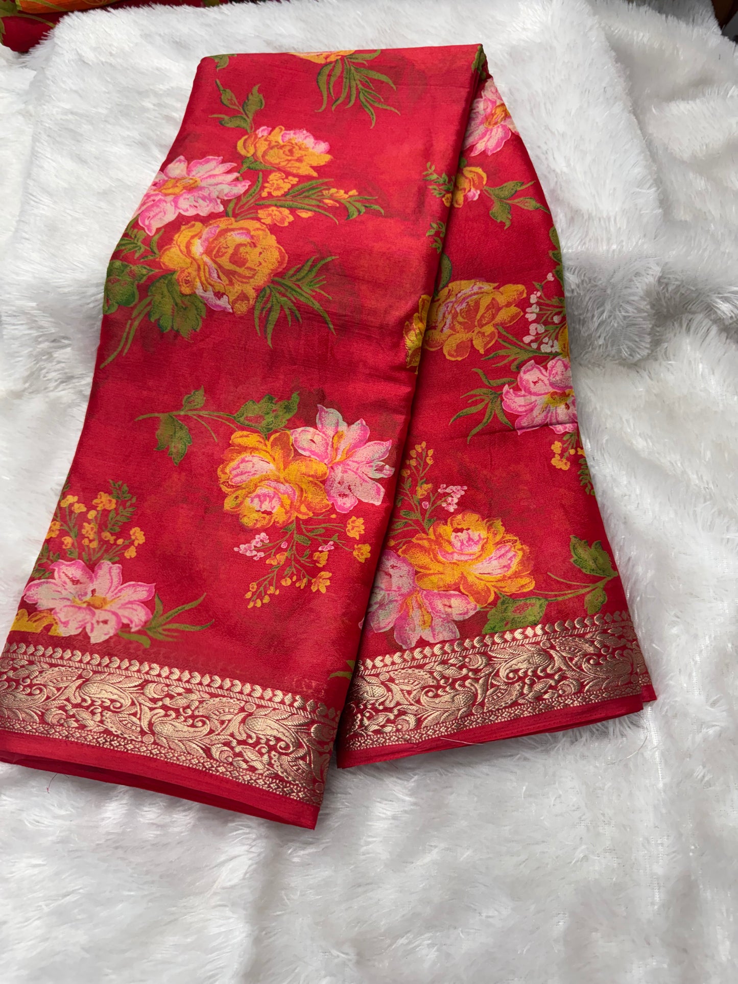 Chinnon floral saree-SR1229P