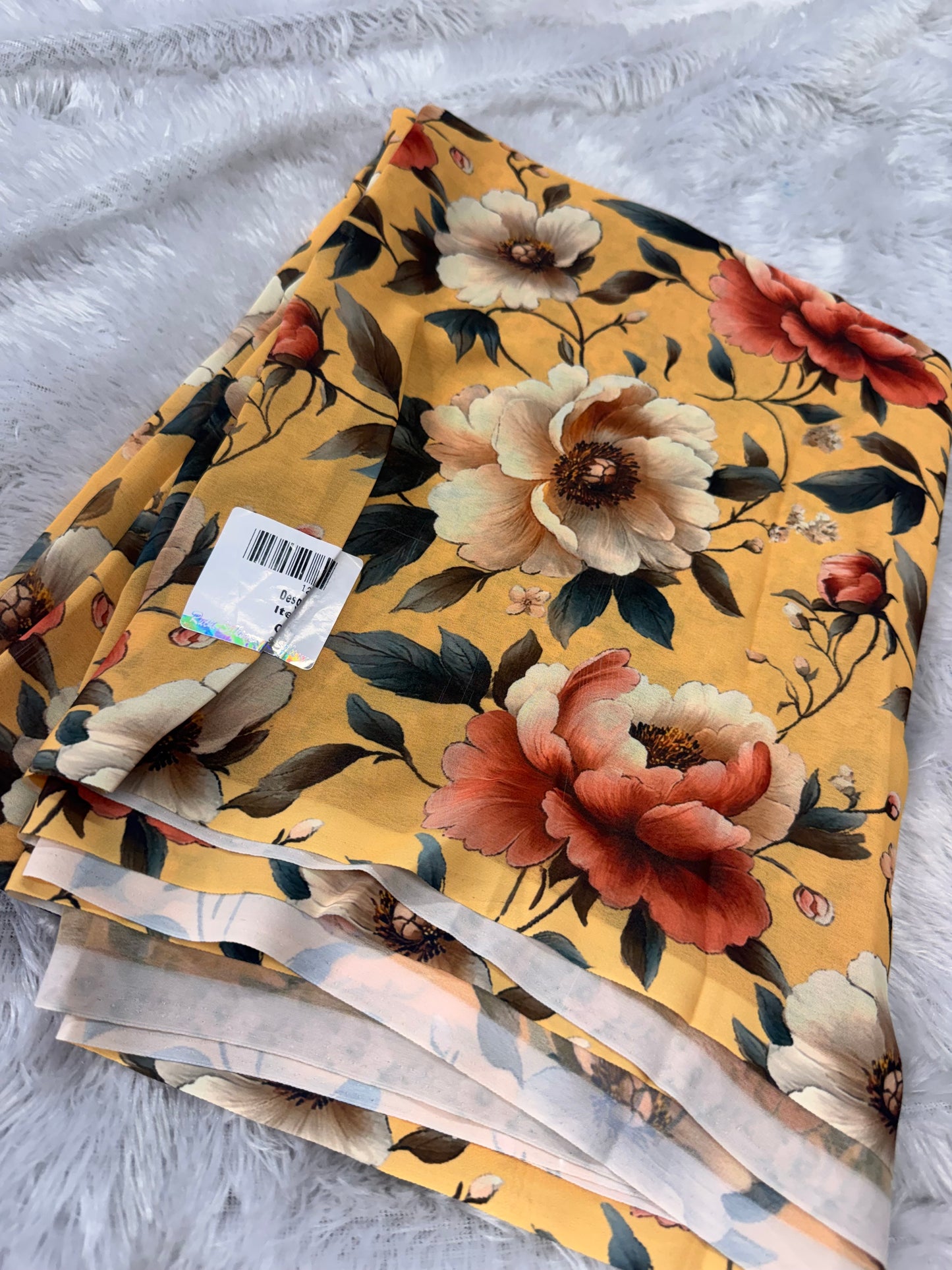 Georget digital print sarees-SR1272M