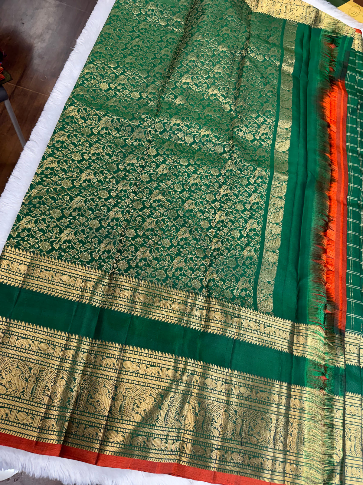 Handloom Kanchipattu saree-SRKP1
