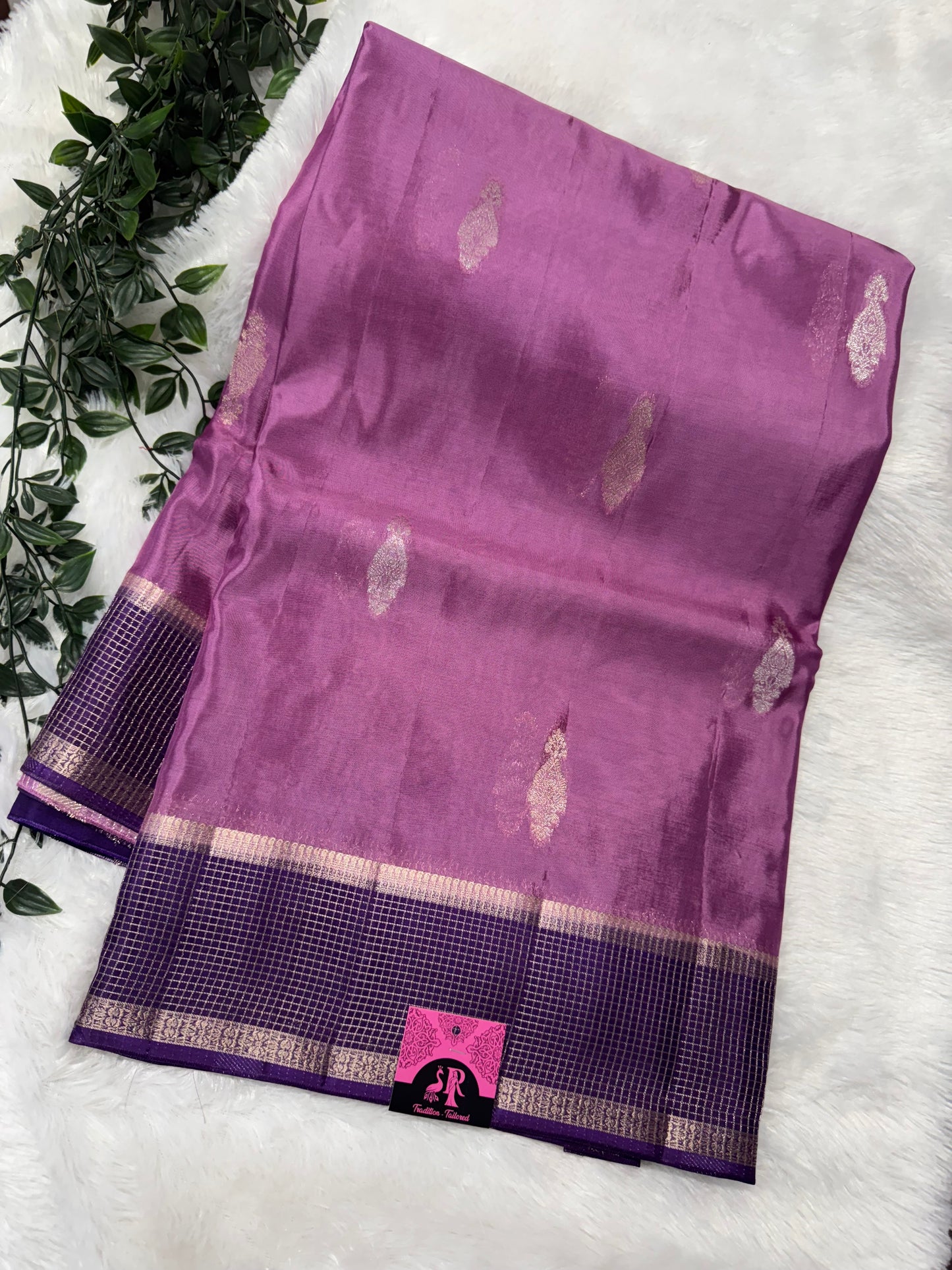 Chinnon silk vintage border-SR1130B