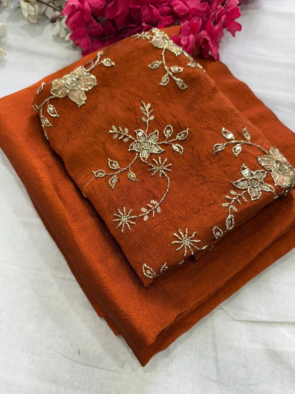 Rangoli crush saree-SR1213A