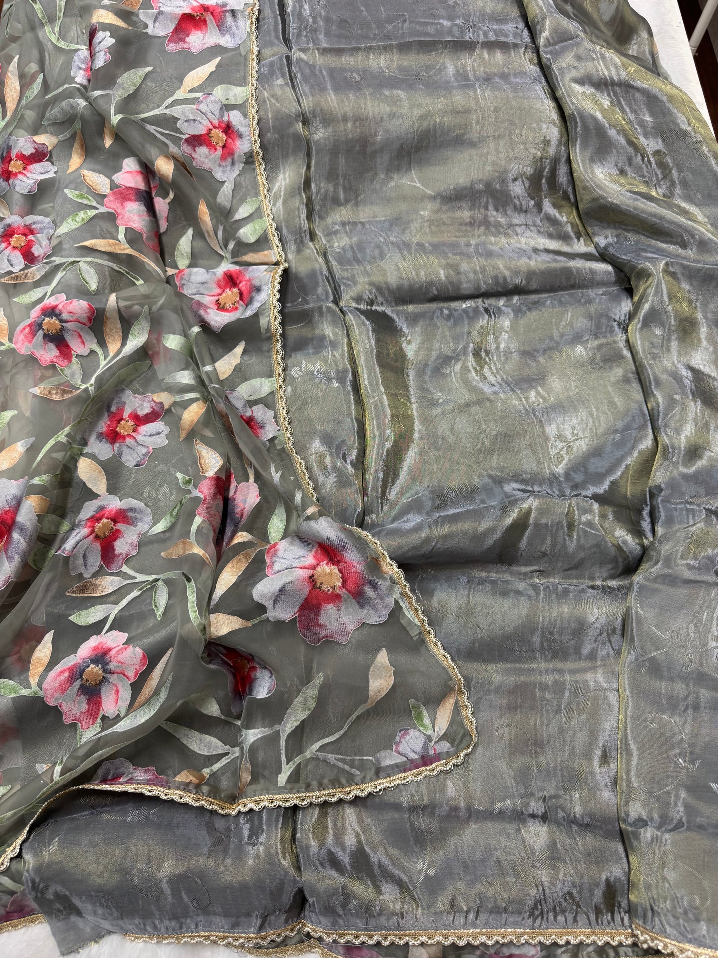 Designer Brasso Saree-SR1030B