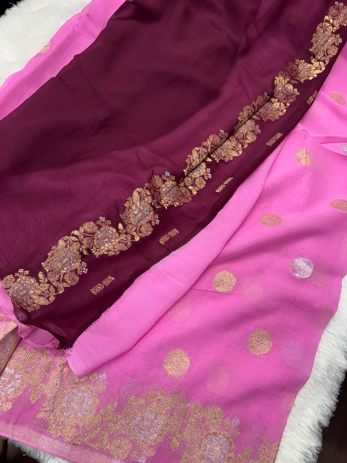 Pure Banarasi Georget -SR1083D